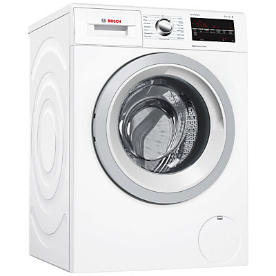 Bosch WAT24421GB Freestanding Washing Machine, 8kg Load, A+++ Energy Rating, 1200rpm Spin, White